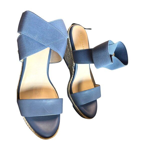 Cole Haan Cloud Feel Espadrille Wedge Sandals Size 9 NEW - Picture 12 of 14